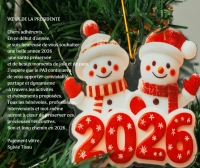 Bonne Ann&eacute;e 2026