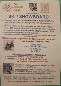inscription ski
