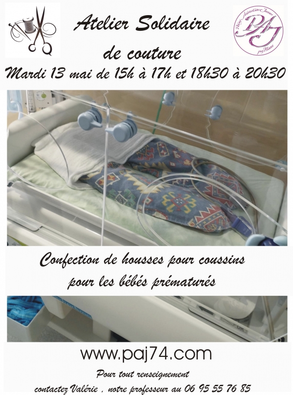 housse de coussin pour bébés prématurés
